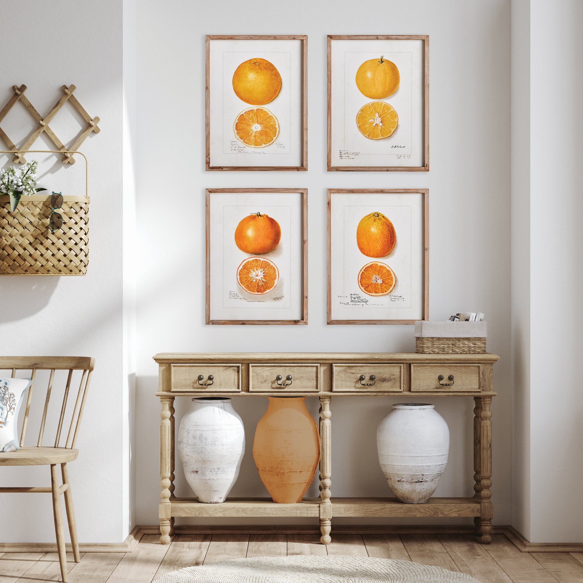 Citrus Study, Set Of 4 - View 3