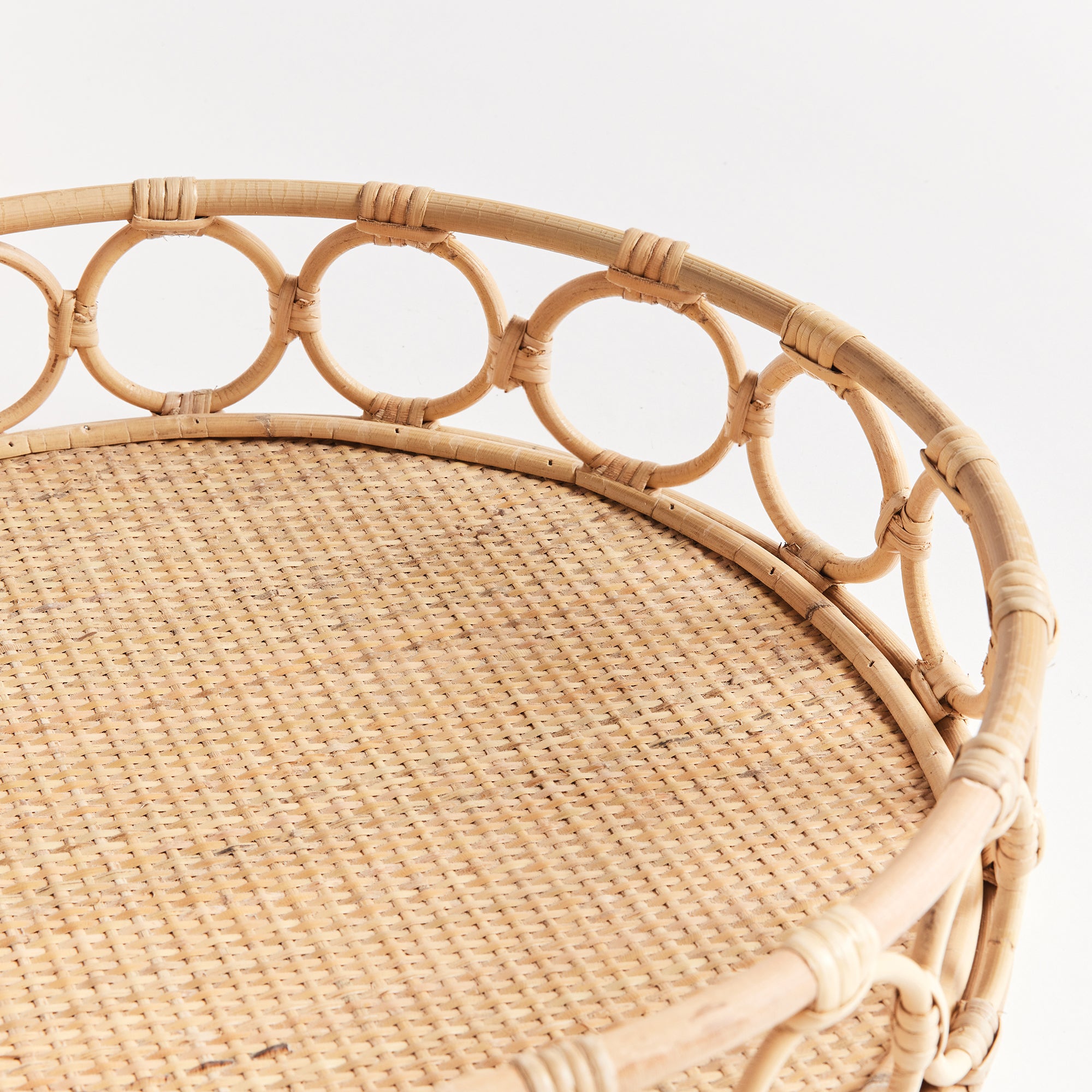 NINETTE ROUND TRAYS, SET OF 2 - view 3