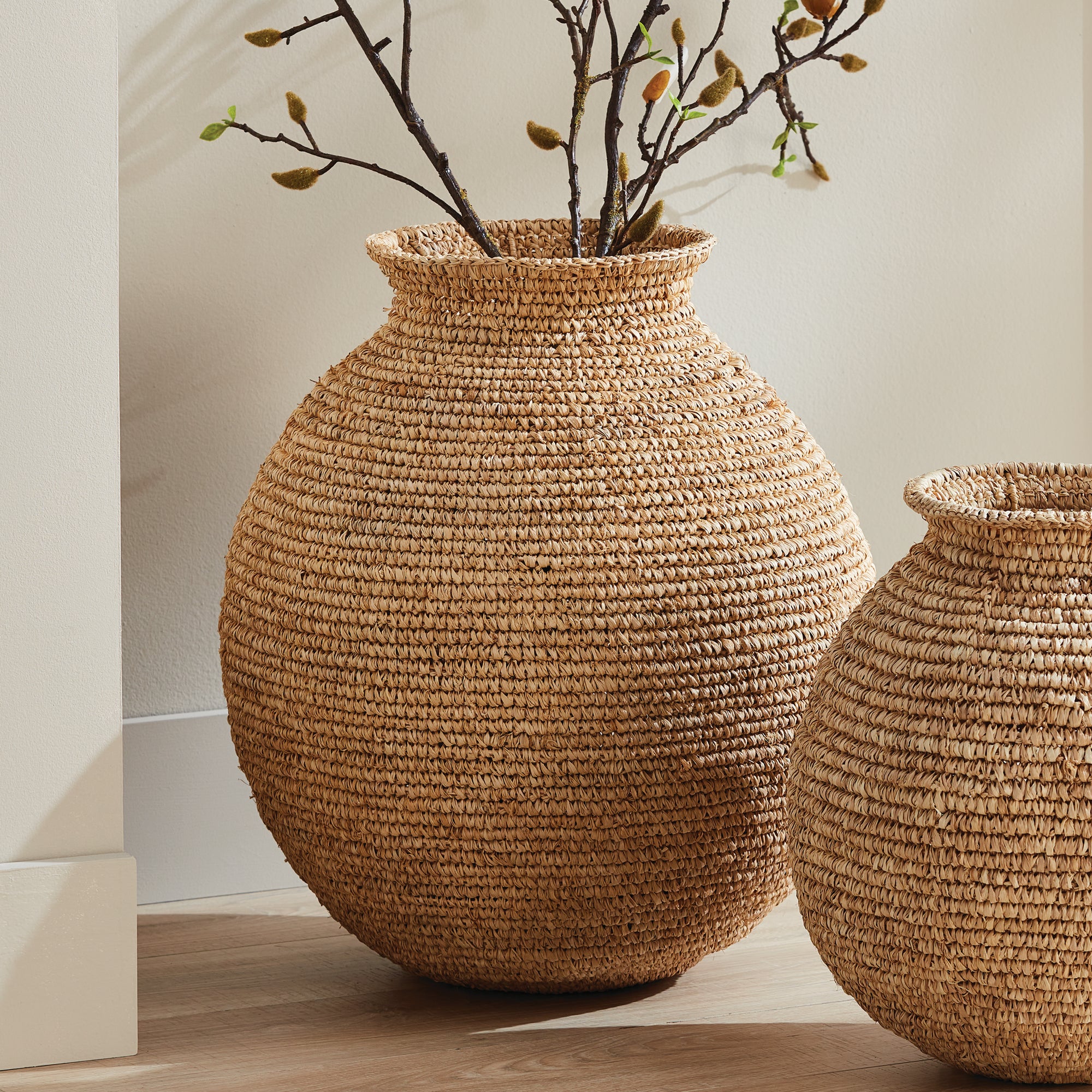 REMI WOVEN VASE LARGE - view 5