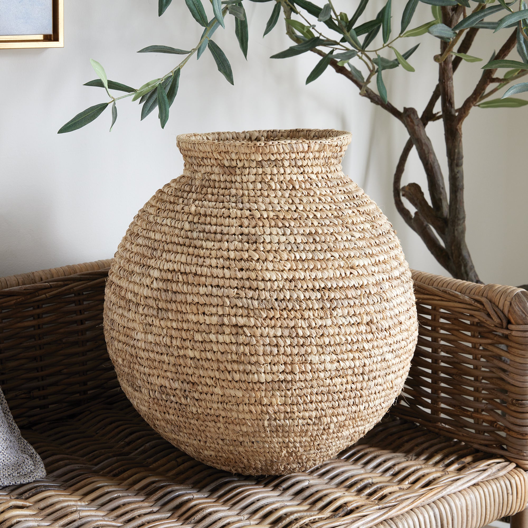 REMI WOVEN VASE LARGE - view 7