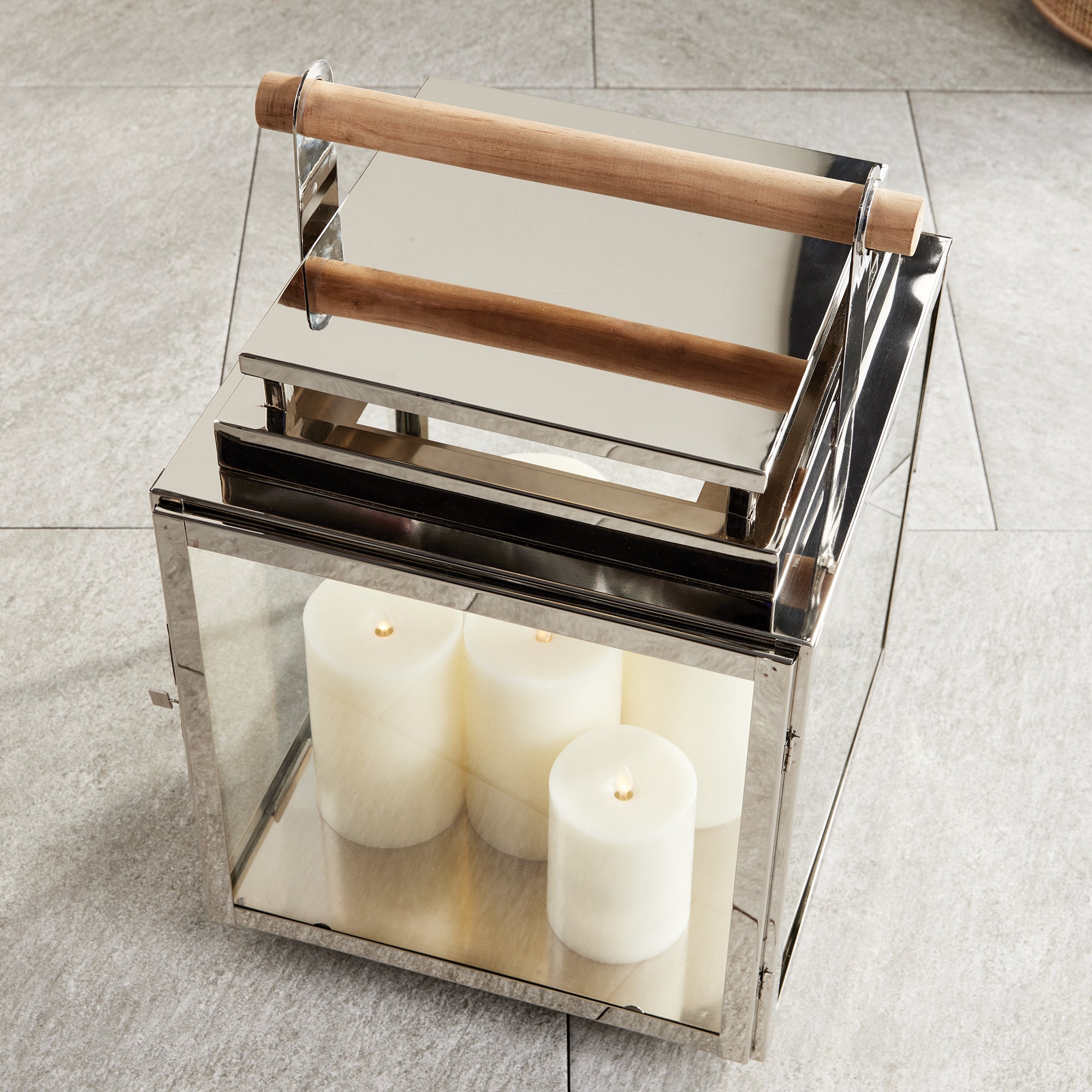 Adwin Outdoor Lantern Large - View 4