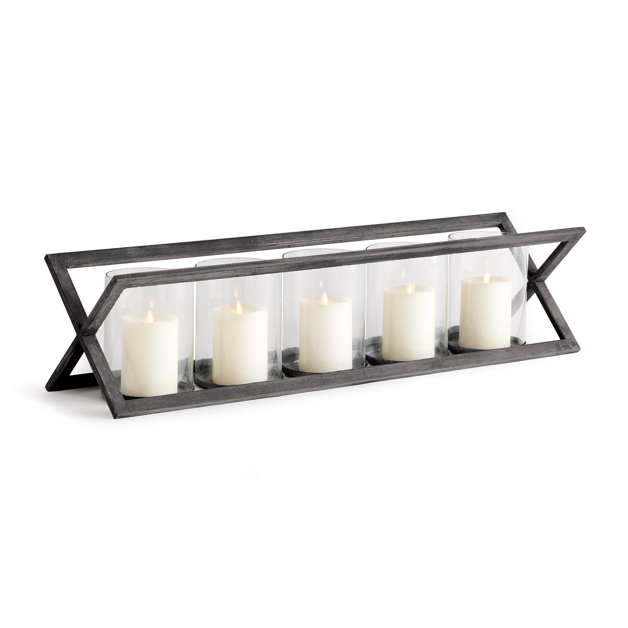 Baxton 5-Pillar Candleholder