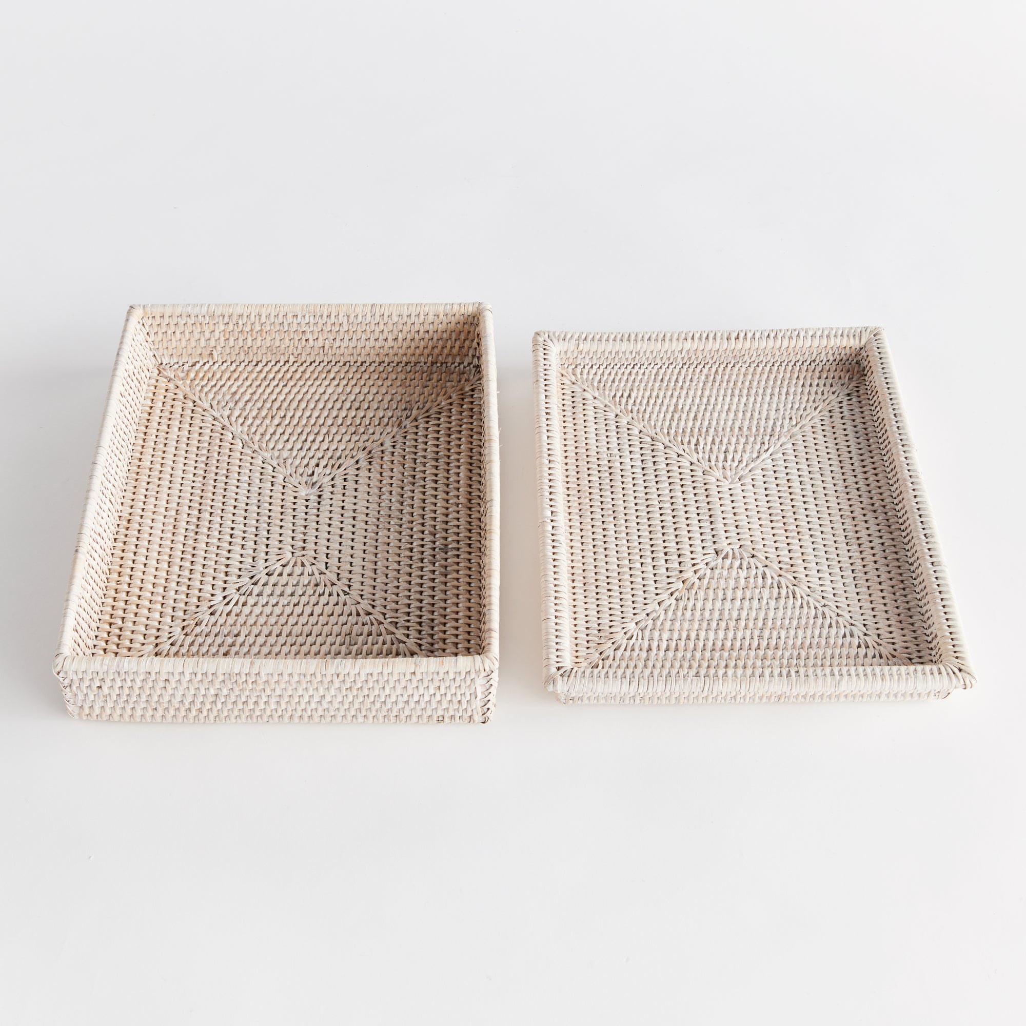 Burma Rattan Lidded Letter Box - View 3