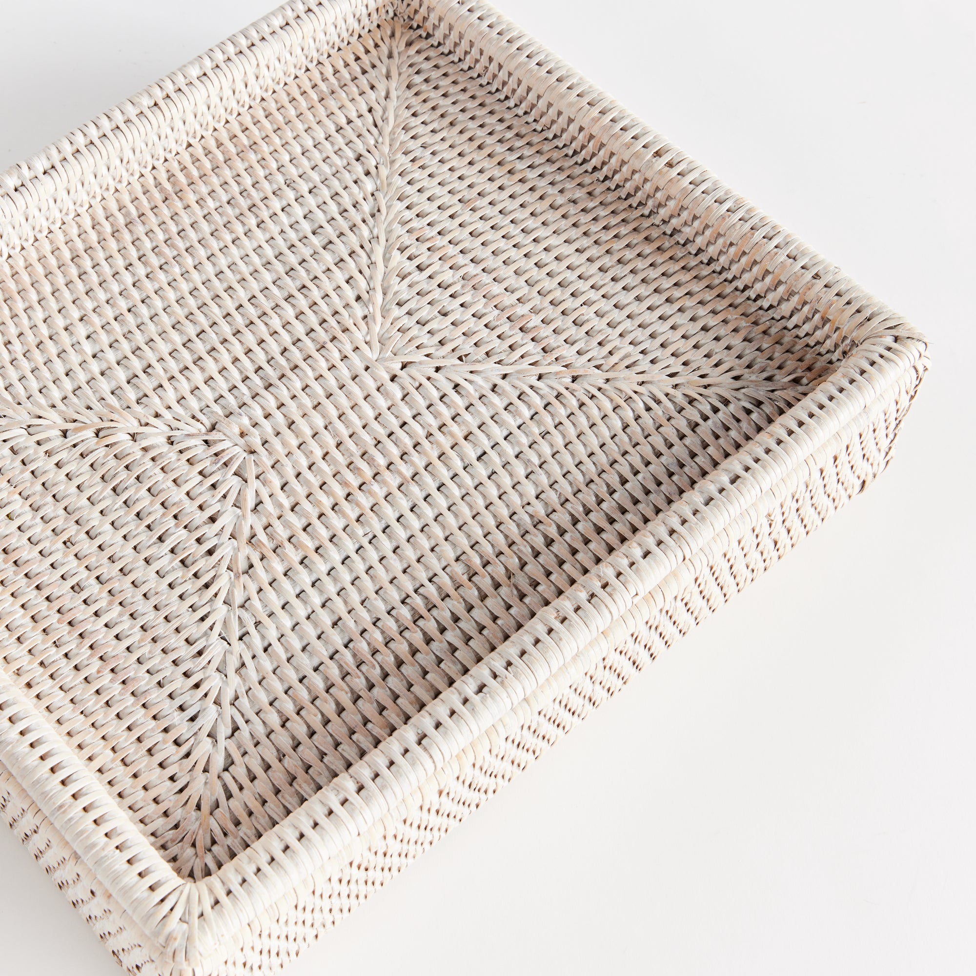 Burma Rattan Lidded Letter Box - View 4