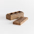 Burma Rattan 3-Compartment Lidded Box - View 2