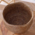 BURMA RATTAN  FOOTED CACHEPOT - view 4