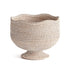 Burma Rattan Footed Cachepot
