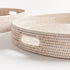 Burma Rattan Round Ottoman Trays Large, Set Of 2 - View 3