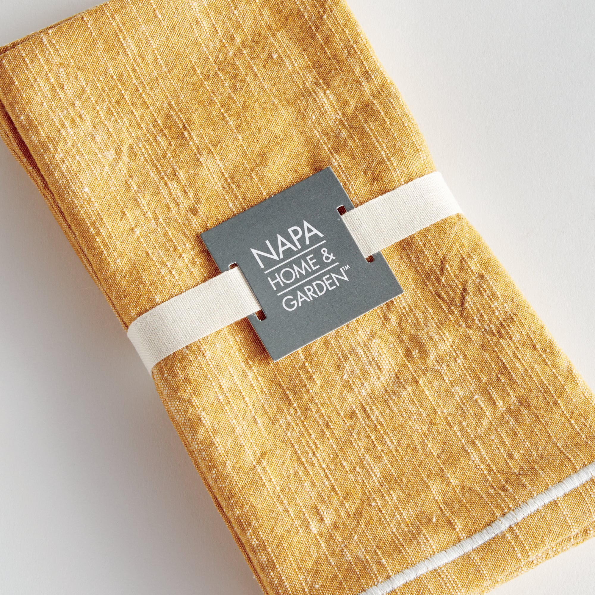 Saffron Napkins, Set Of 4 - View 2