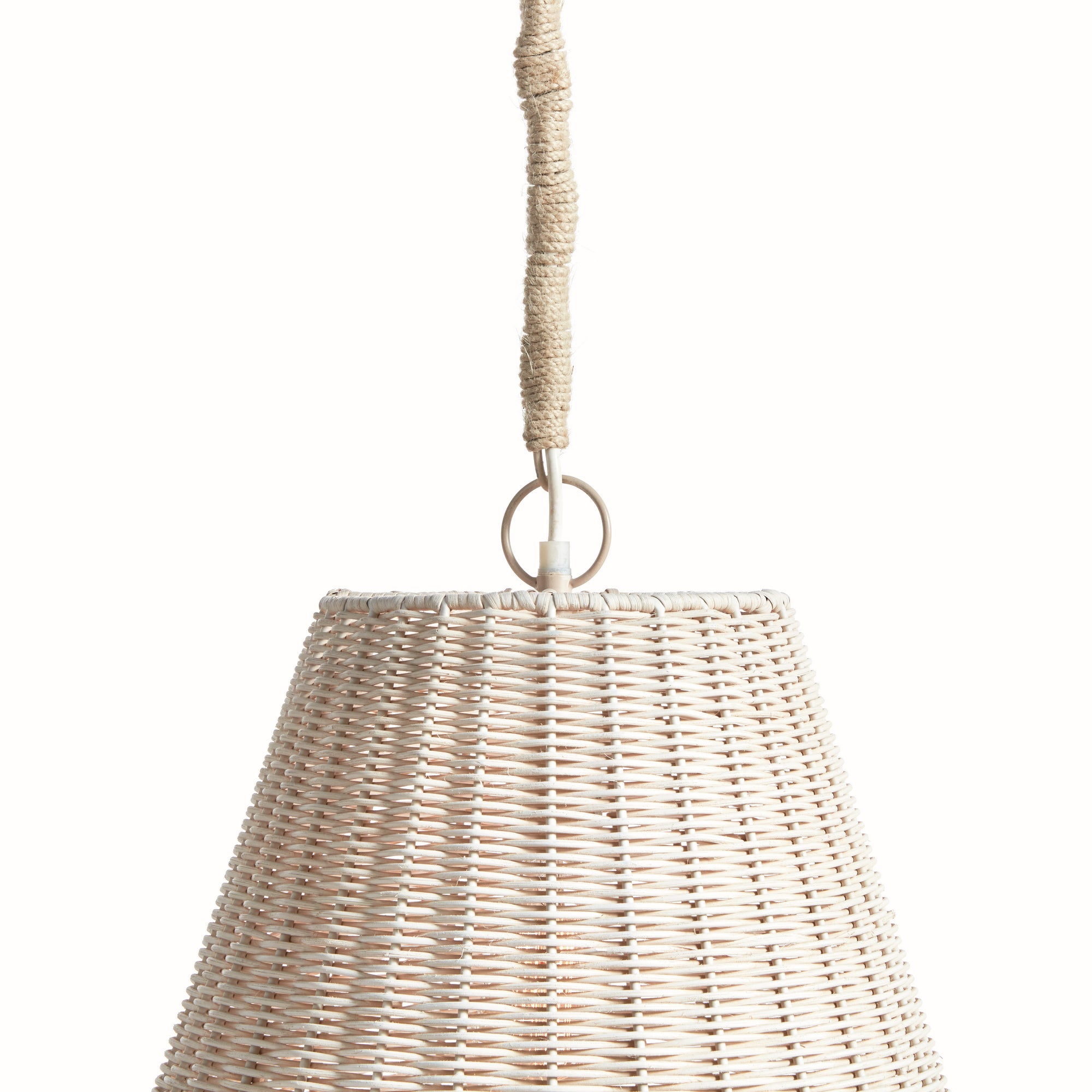 Linette Rattan Pendant Small - View 3