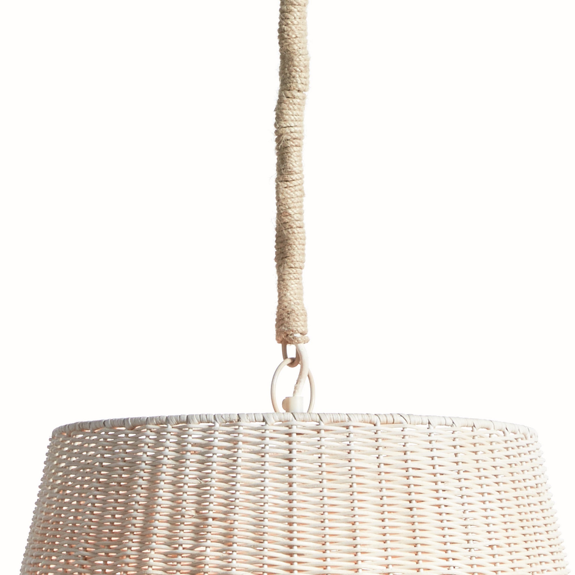 Linette Rattan Pendant Large - View 2