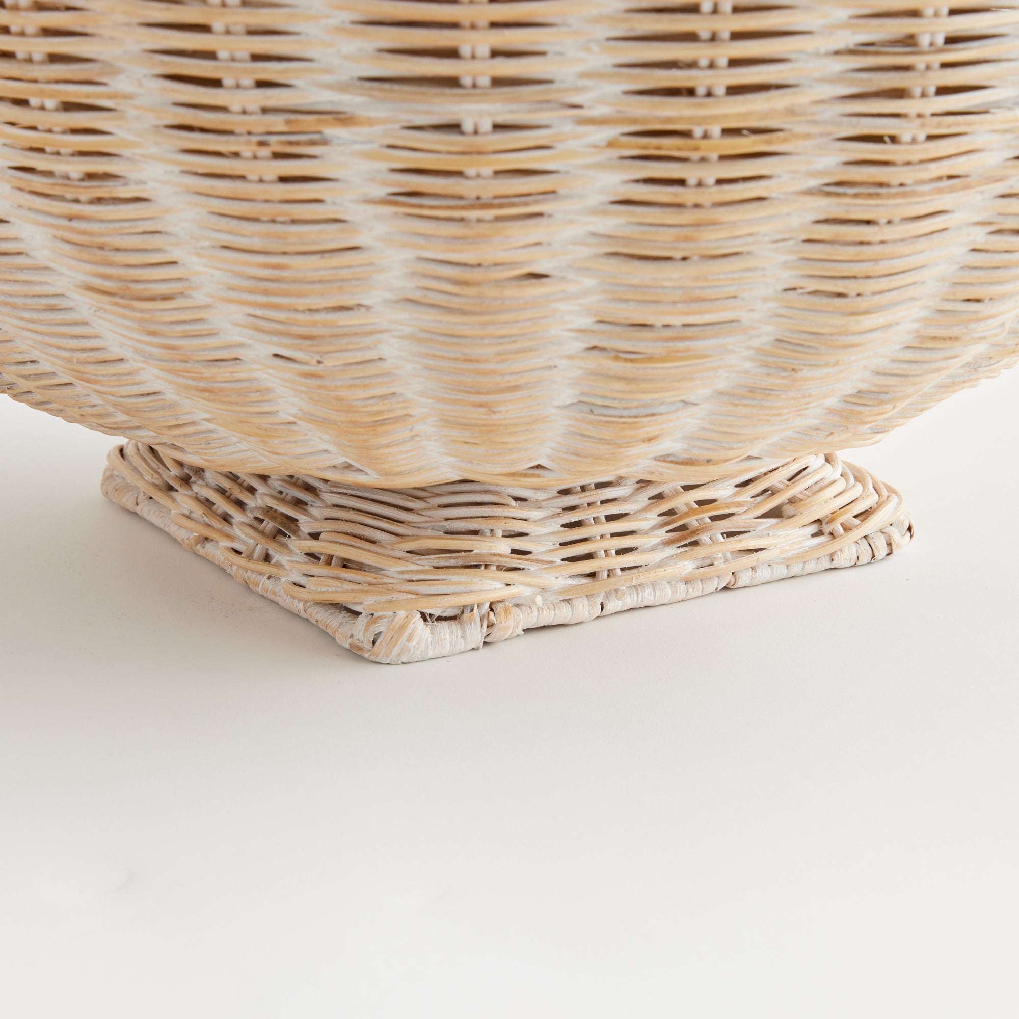 CHARLESTON RATTAN FOOTED BOWL - view 3