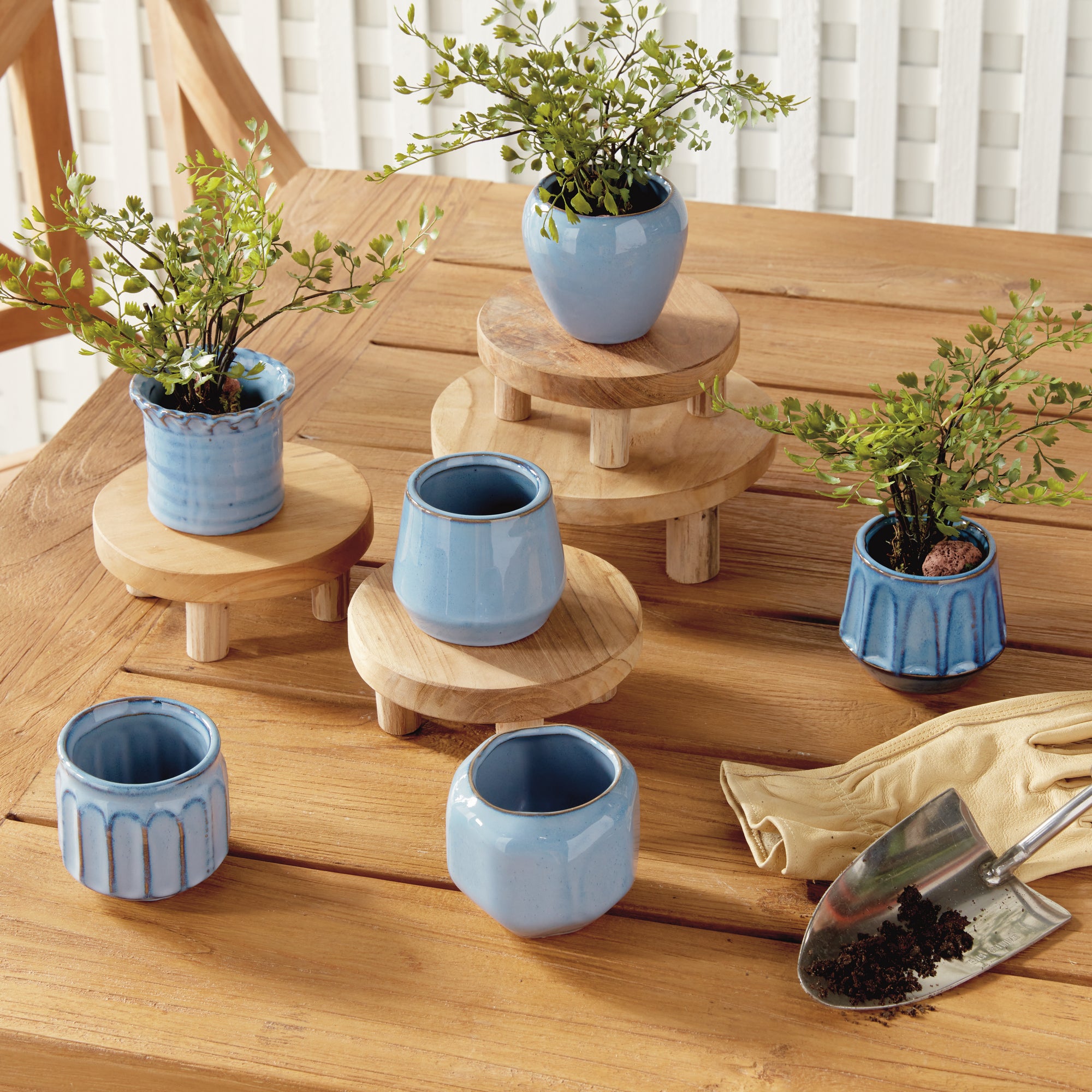 Dezie Mini Pots, Set Of 6 - View 11
