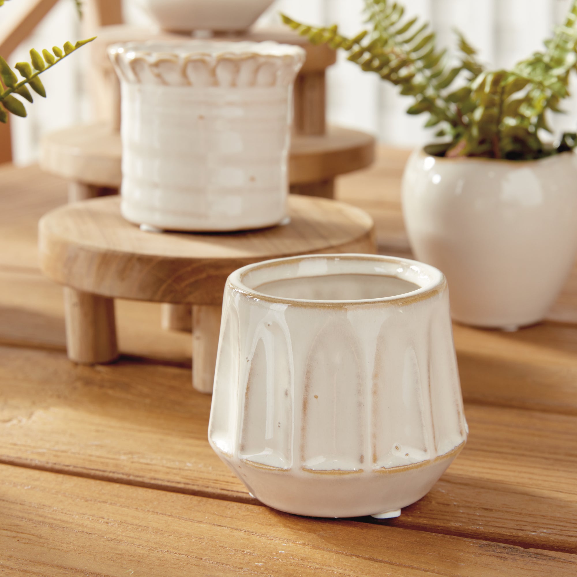 Dezie Mini Pots, Set Of 6 - View 13
