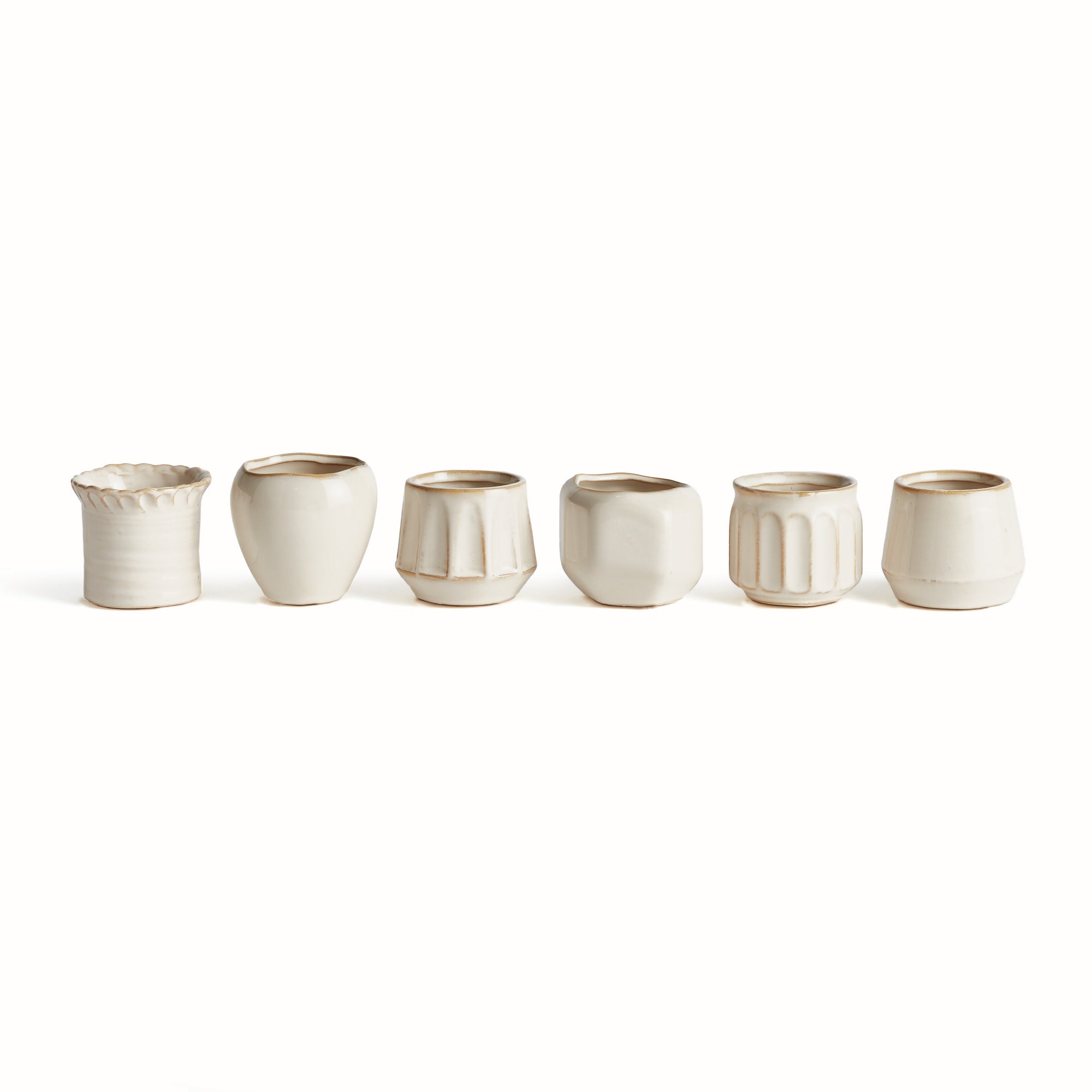Dezie Mini Pots, Set Of 6