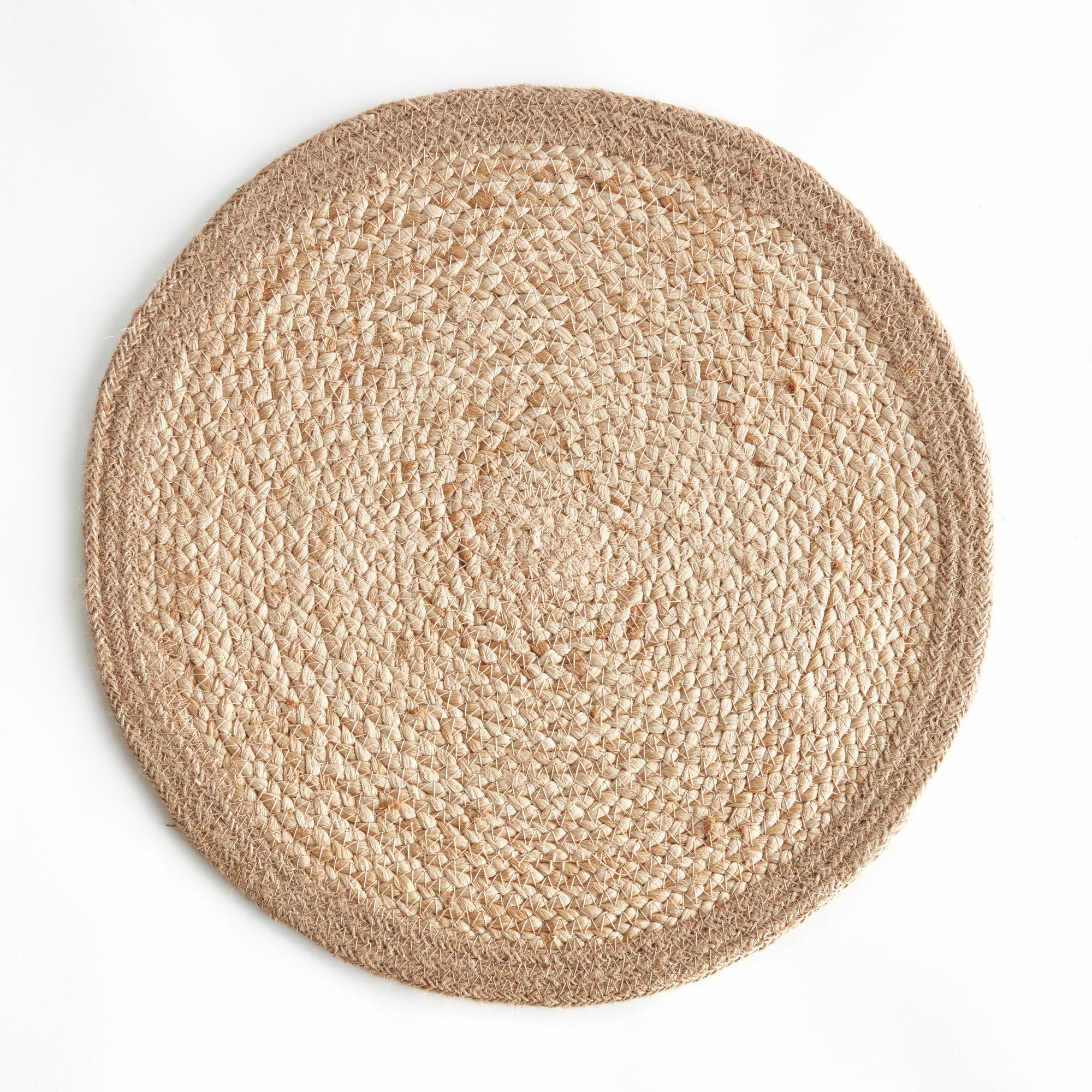 Jute Coil Round Placemats, Set Of 8 - View 3