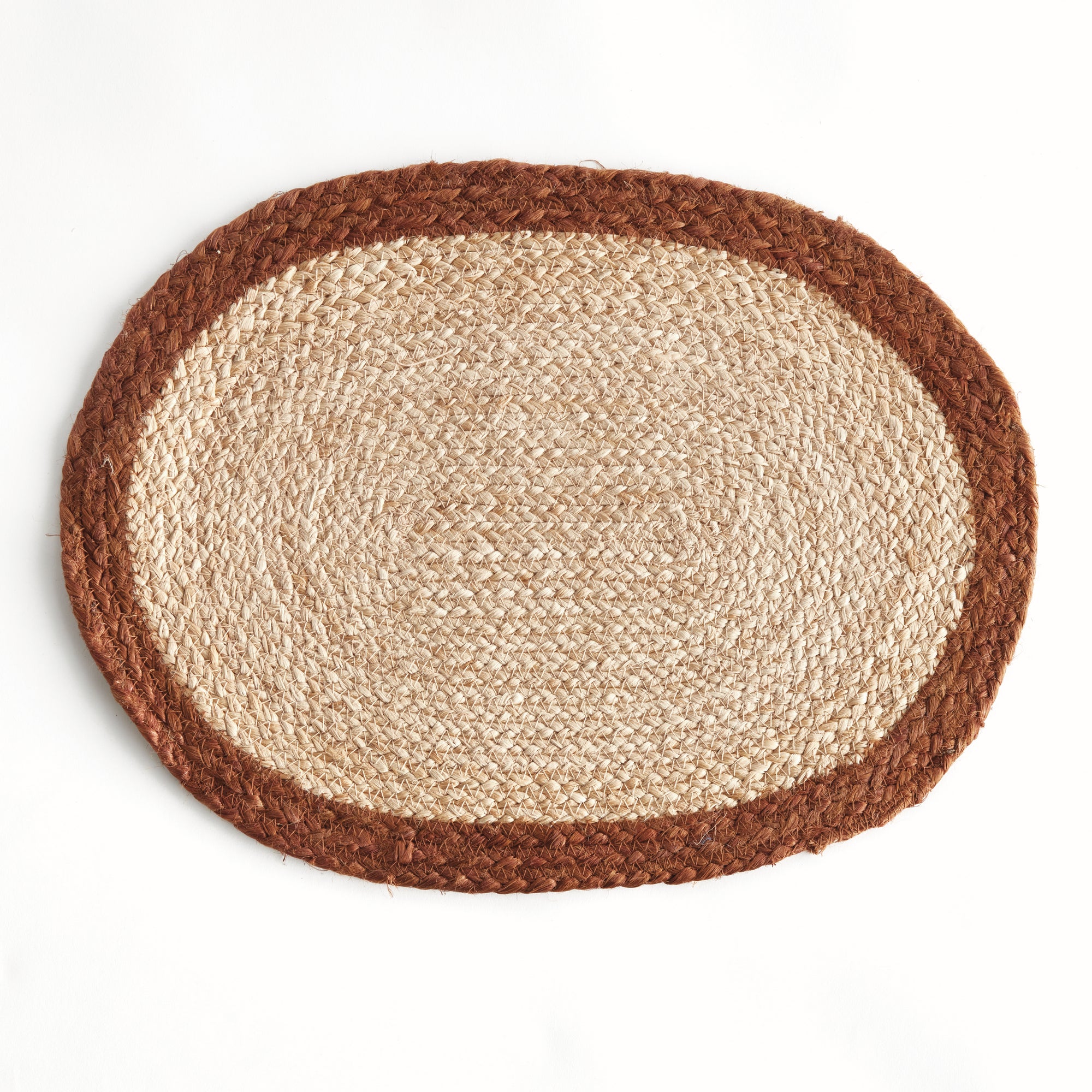 Jute Coil Oval Placemats, Set Of 8 - View 3