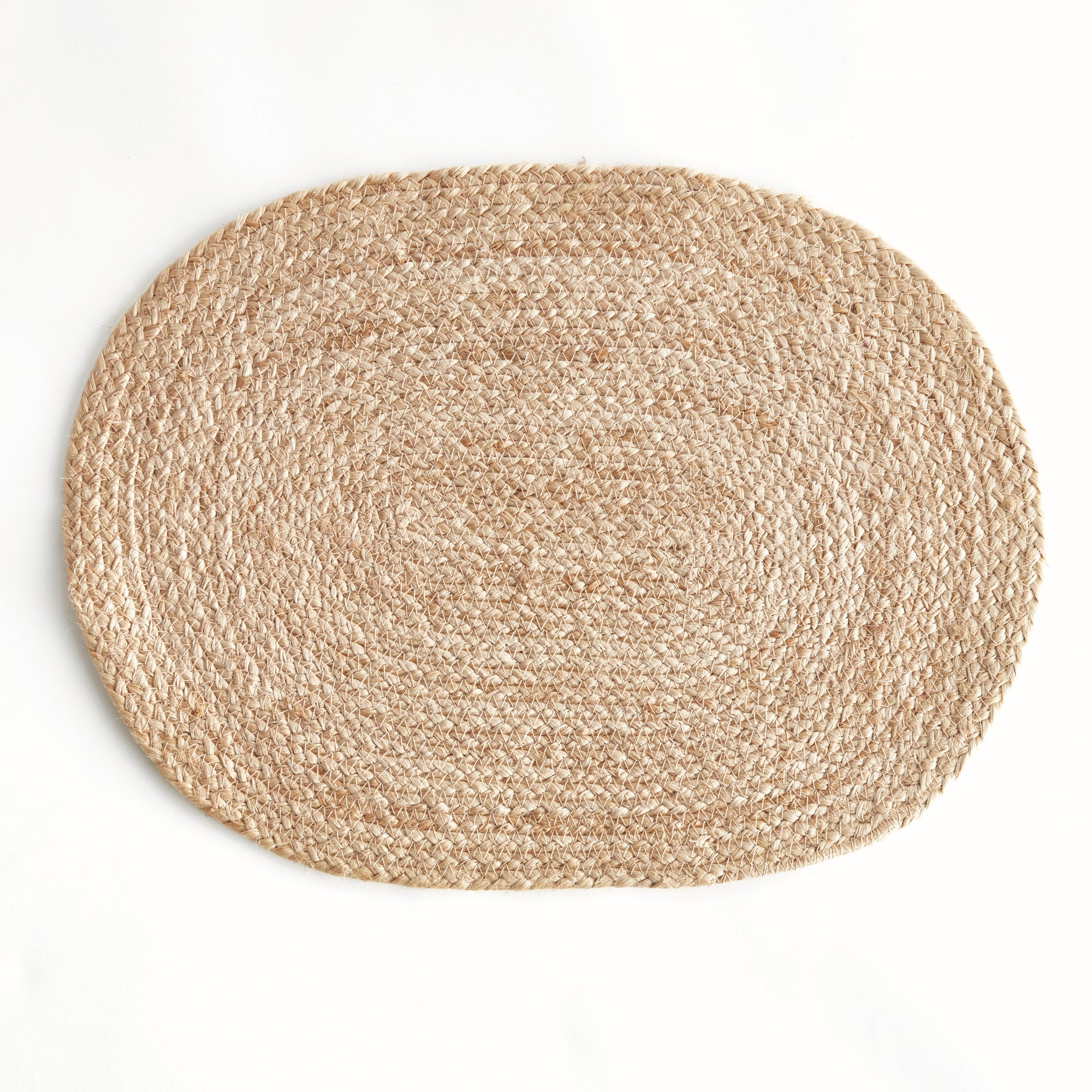 Jute Coil Oval Placemats, Set Of 8 - View 3