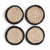 Jute Coasters, Set Of 4