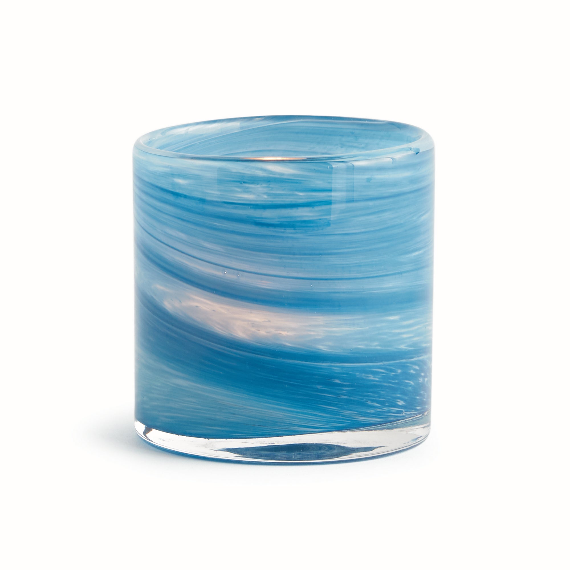 BARCLAY BUTERA SEASIDE GLASS HURRICANE