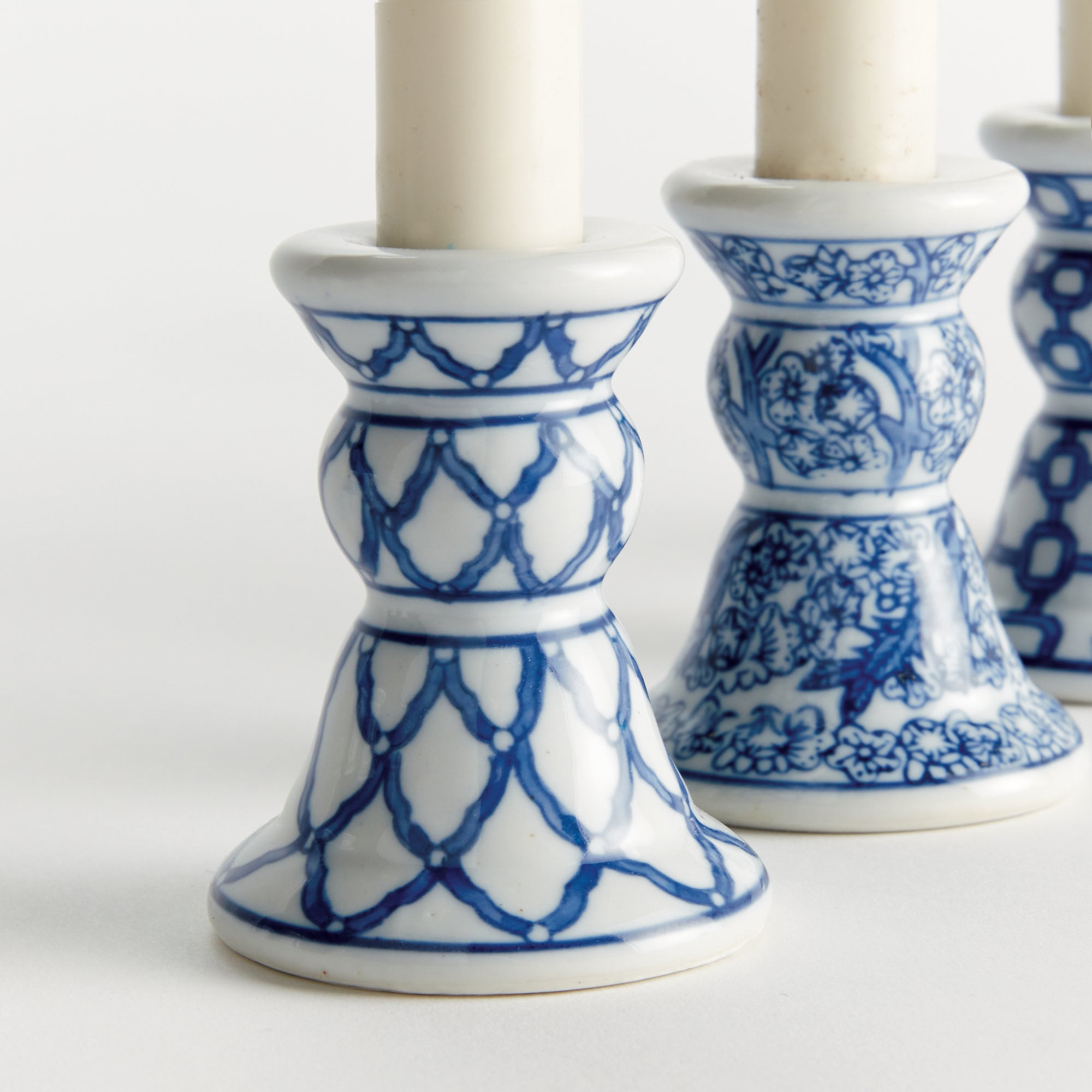 BARCLAY BUTERA DYNASTY MINI TAPER HOLDERS, SET OF 4 - view 2