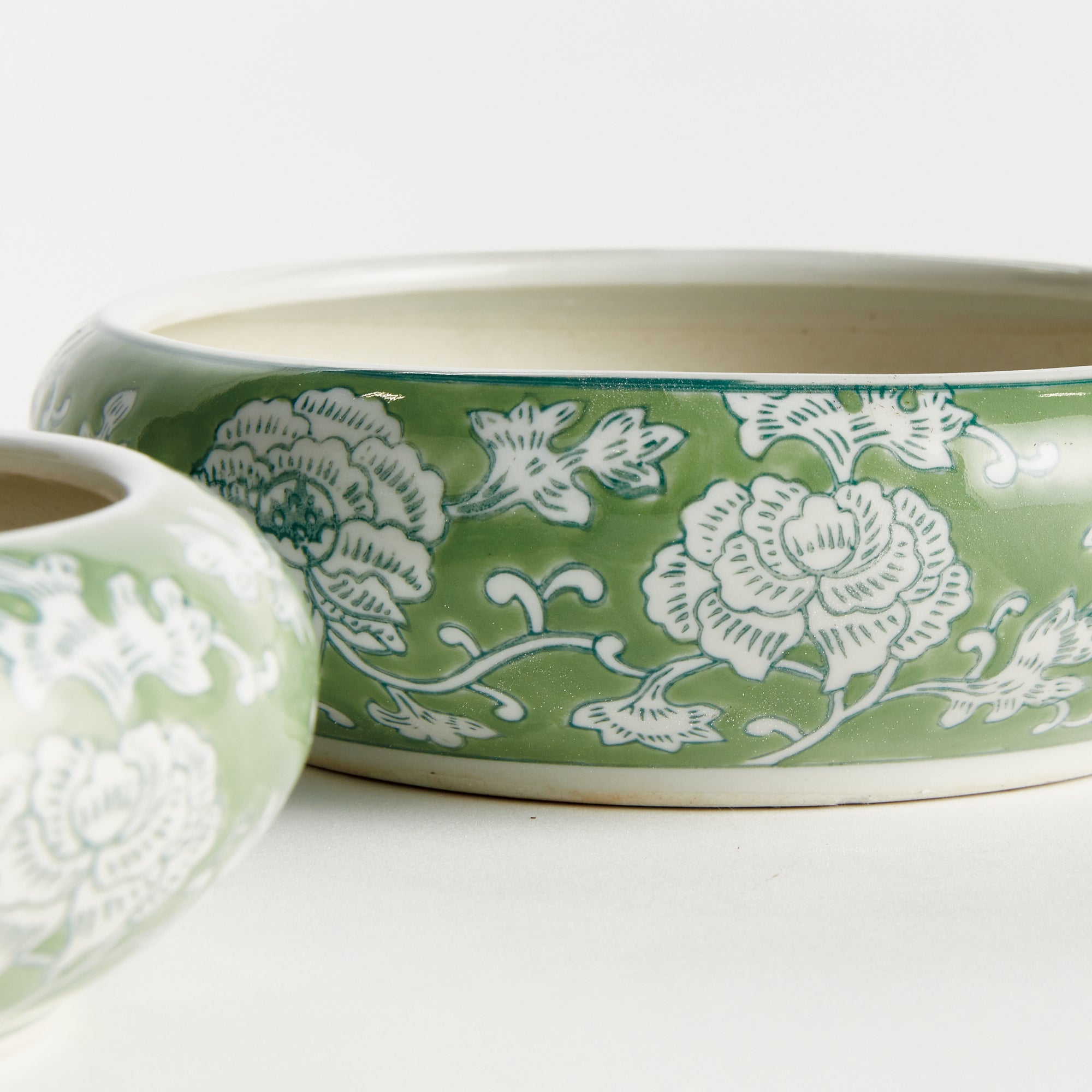 Imperial Lotus Low Pots, Set Of 2 - View 5