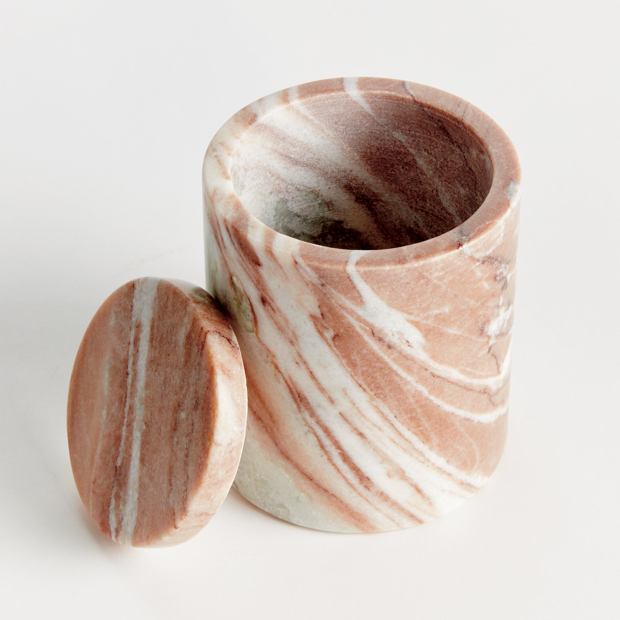 JAQUELINE ROUND LIDDED BOX TALL - view 3