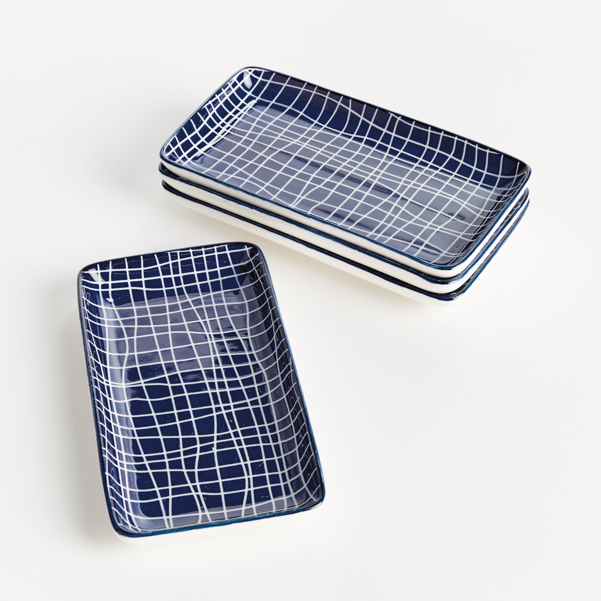 STRIA 7" TRAYS, SET OF 4 - view 2