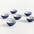 Stria Grid Dip Bowls, Set Of 6 - View 2