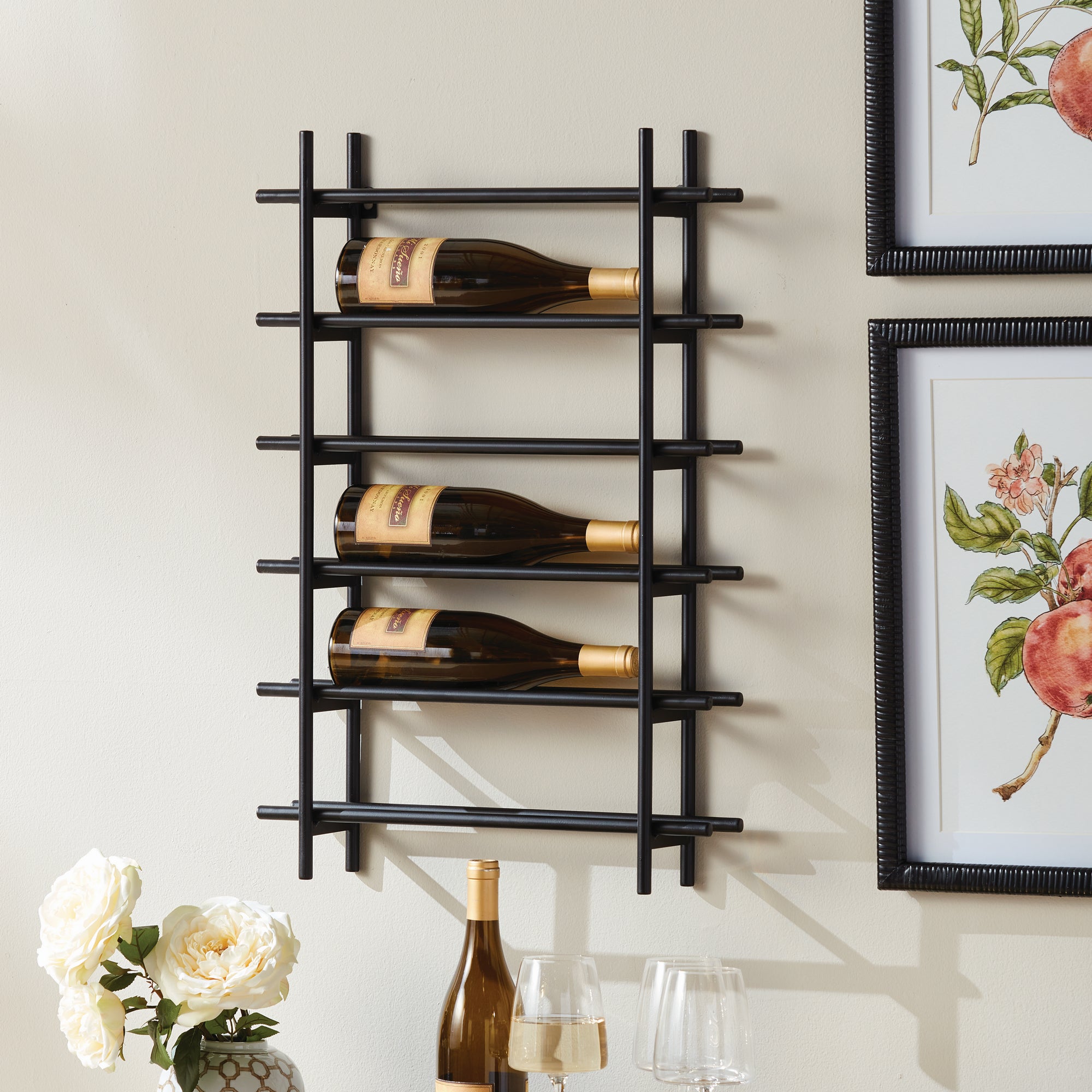 BAROSSA 6-BOTTLE WINE RACK - view 5