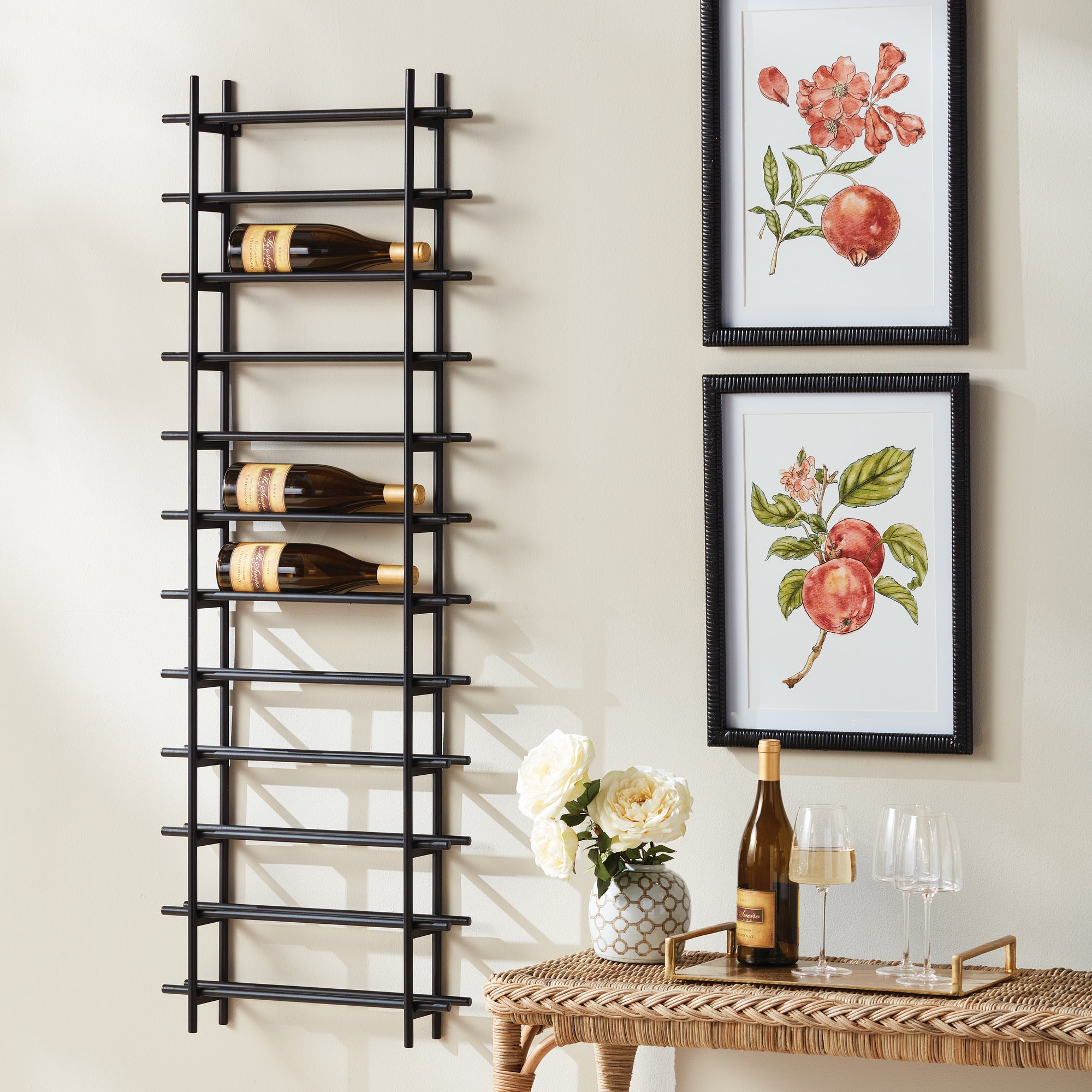 BAROSSA 12-BOTTLE WINE RACK - view 5
