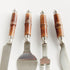 BARCLAY BUTERA KEYSTONE CHEESE KNIVES, SET OF 4 - view 3