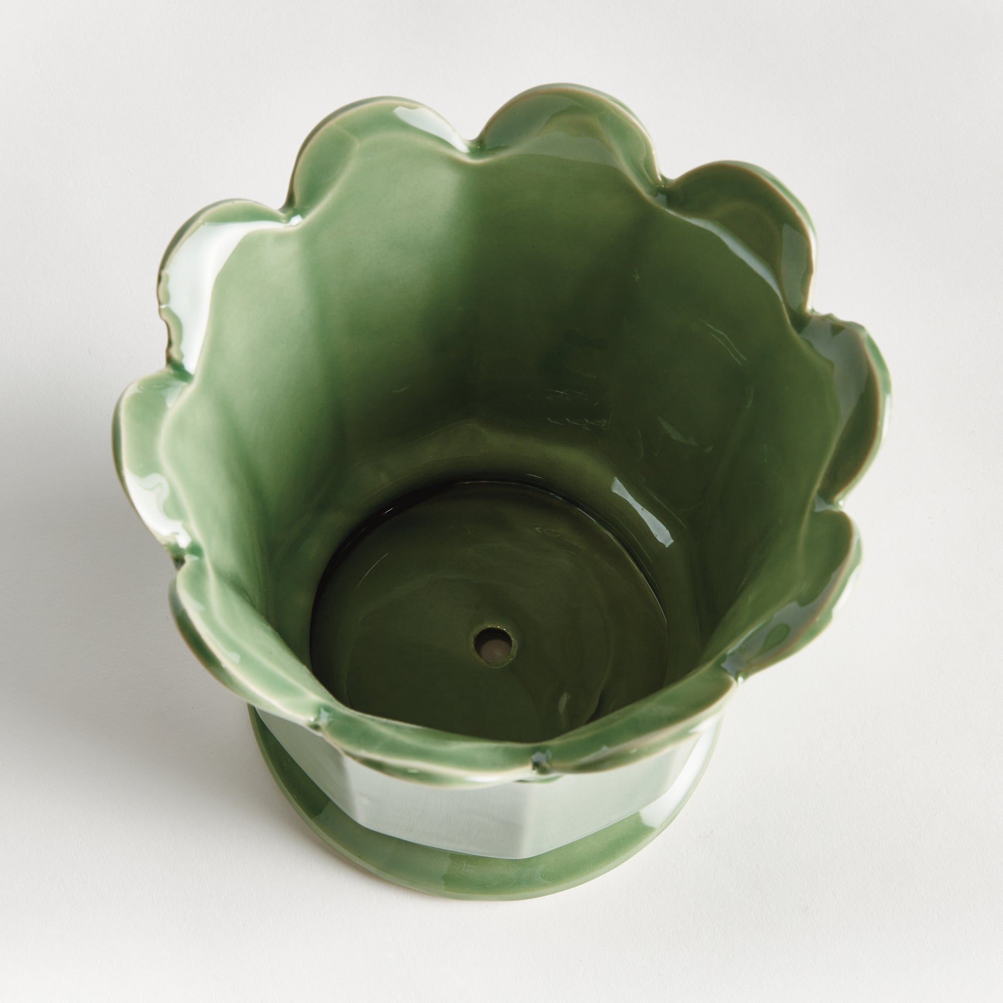 MALINE FOOTED  POT LARGE - view 3