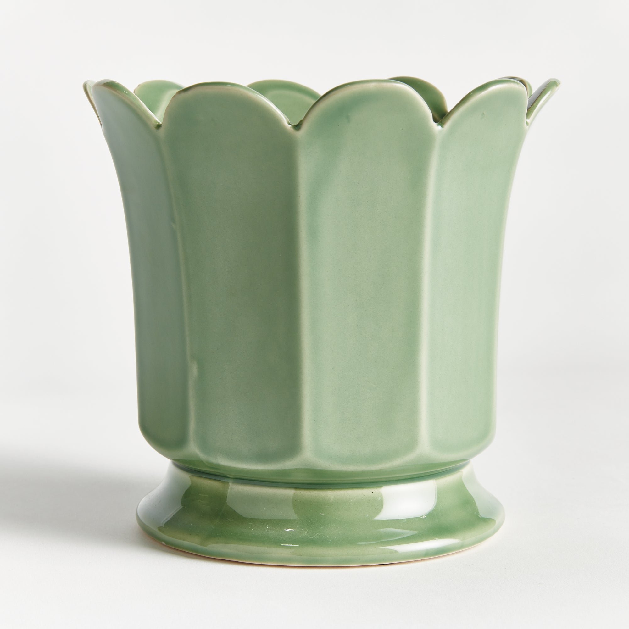 MALINE FOOTED  POT LARGE - view 4