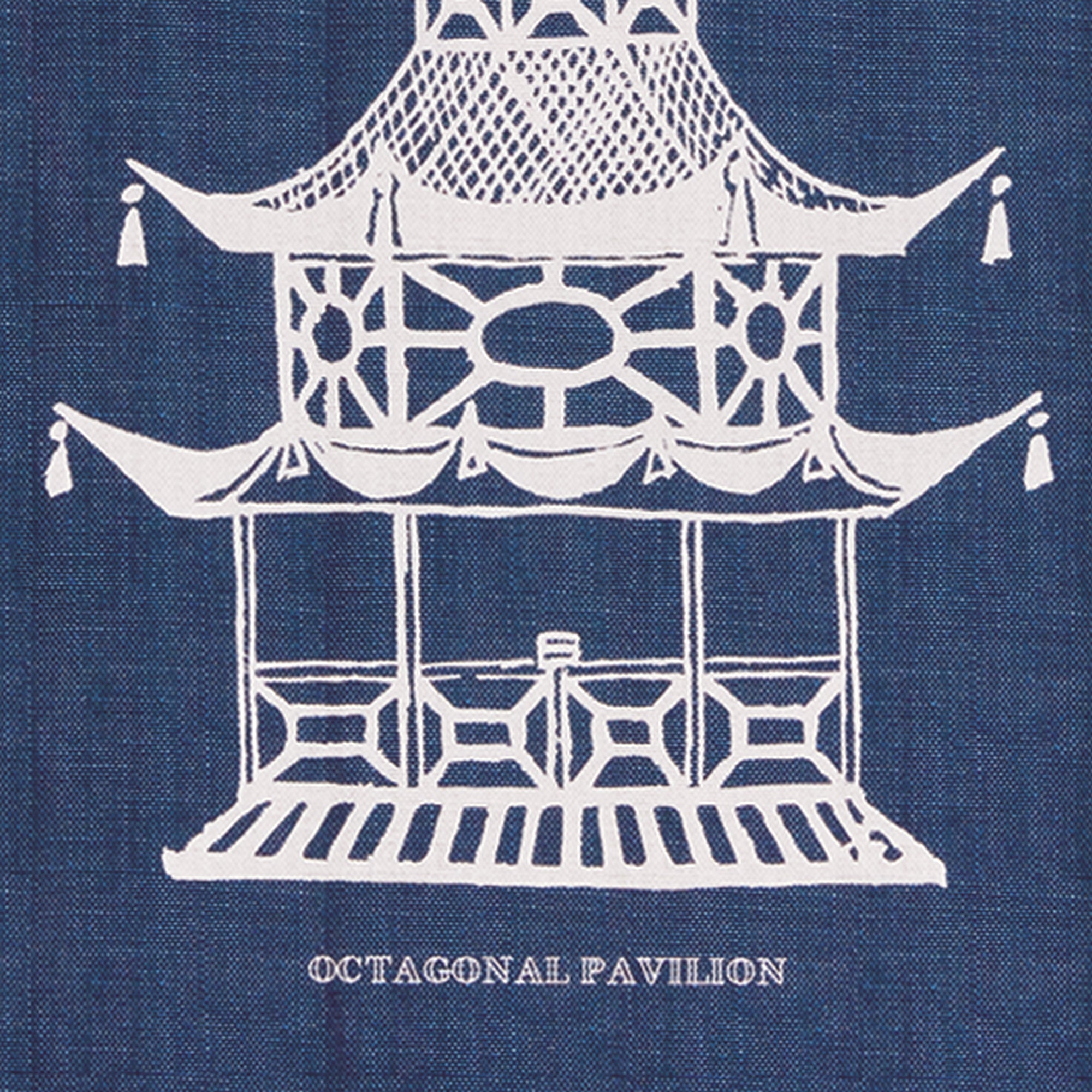 Traditional Pagoda Study, Set Of 4 - View 2
