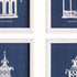 TRADITIONAL PAGODA STUDY, SET OF 4 - view 3