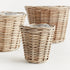 Normandy Tapered Basket Planters, Set Of 3 - View 2