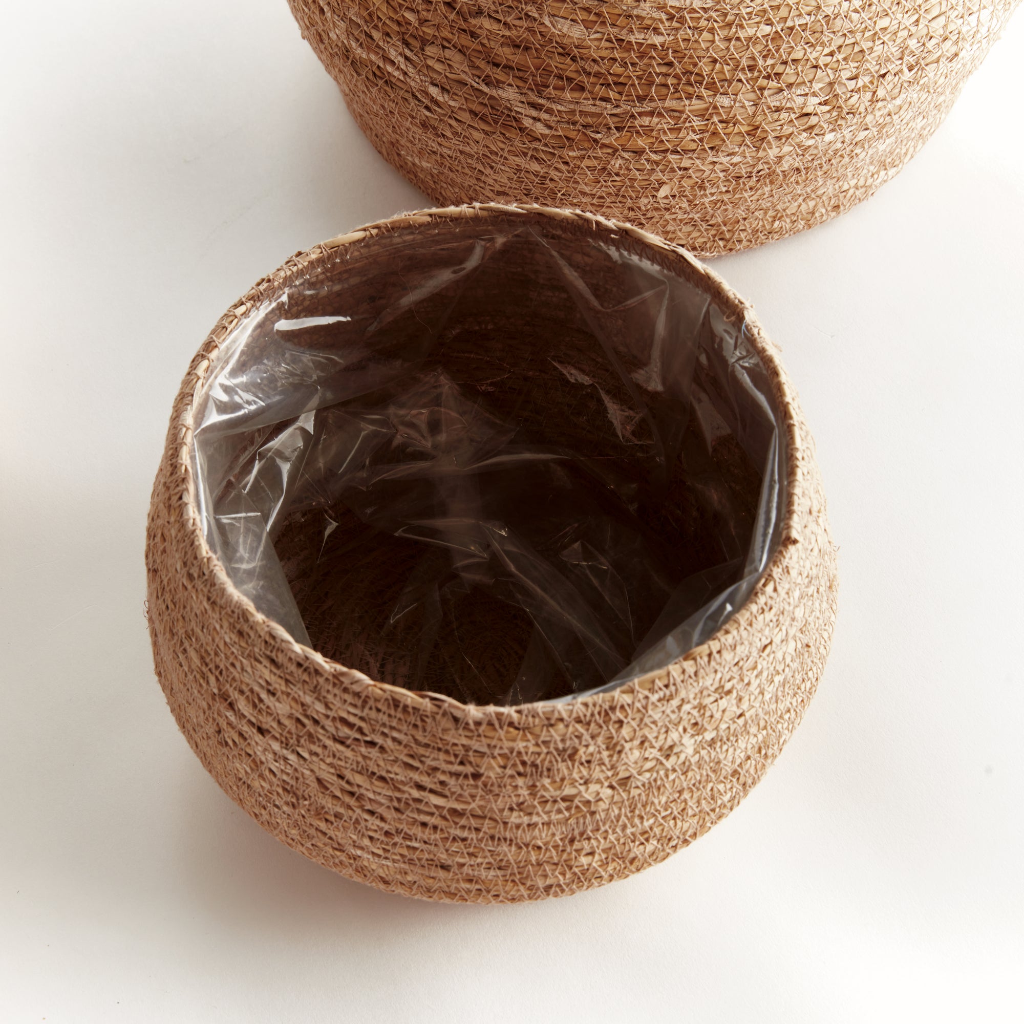 Seagrass Round Tapered Baskets, Set Of 3 - View 3