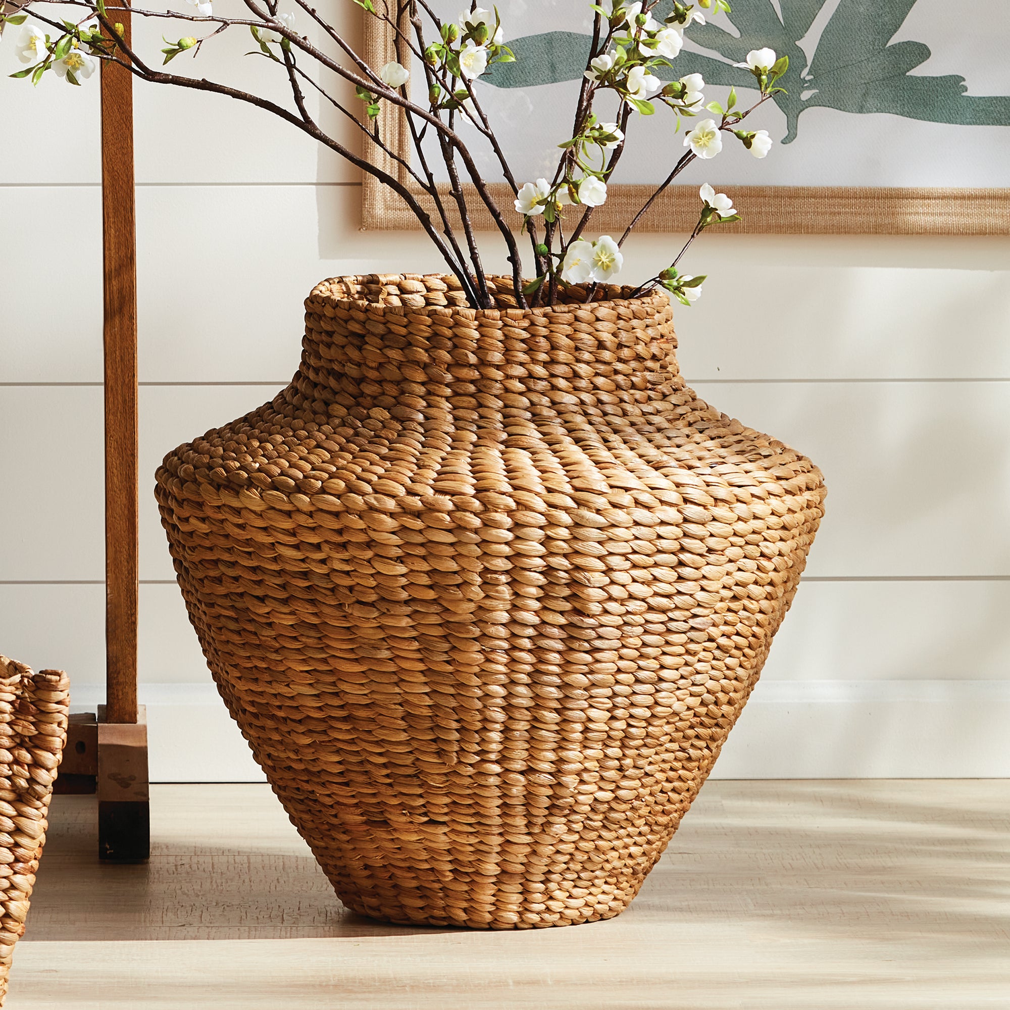 Water Hyacinth Urn - View 4