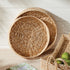 JULIET ABACA ROUND TRAYS, SET OF 2 - view 7