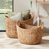 Josette Water Hyacinth Baskets With Handles, Set Of 2 - View 5