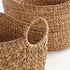 JOSETTE WATER HYACINTH BASKETS WITH HANDLES, SET OF 2 - view 2