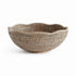BURMA RATTAN SCALLOPED EDGE BOWL