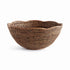 Burma Rattan Scalloped Edge Bowl Large