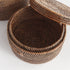 Burma Rattan Round Lidded Boxes, Set Of 2 - View 3