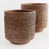 Burma Rattan Cachepots Large, Set Of 2 - View 2
