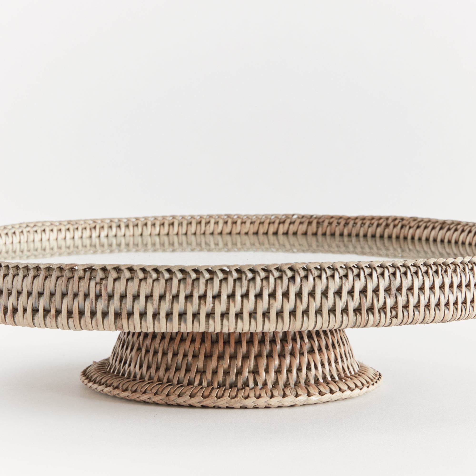 Burma Rattan Serving Stand - View 2