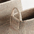 BURMA RATTAN NARROW MAGAZINE BASKET, SET OF 2 - view 3