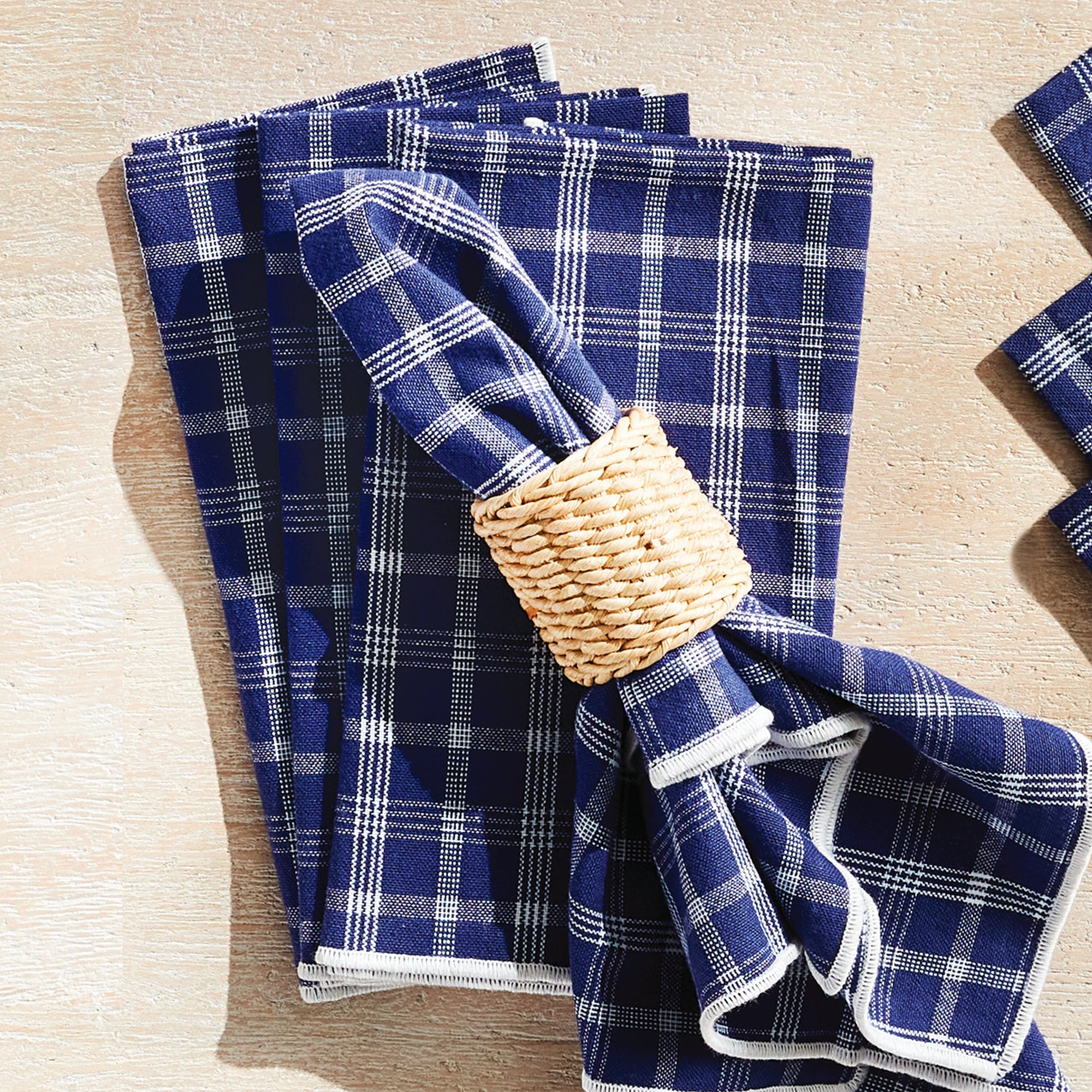BARCLAY BUTERA OAKWOOD COCKTAIL NAPKINS, SET OF 4 - view 8