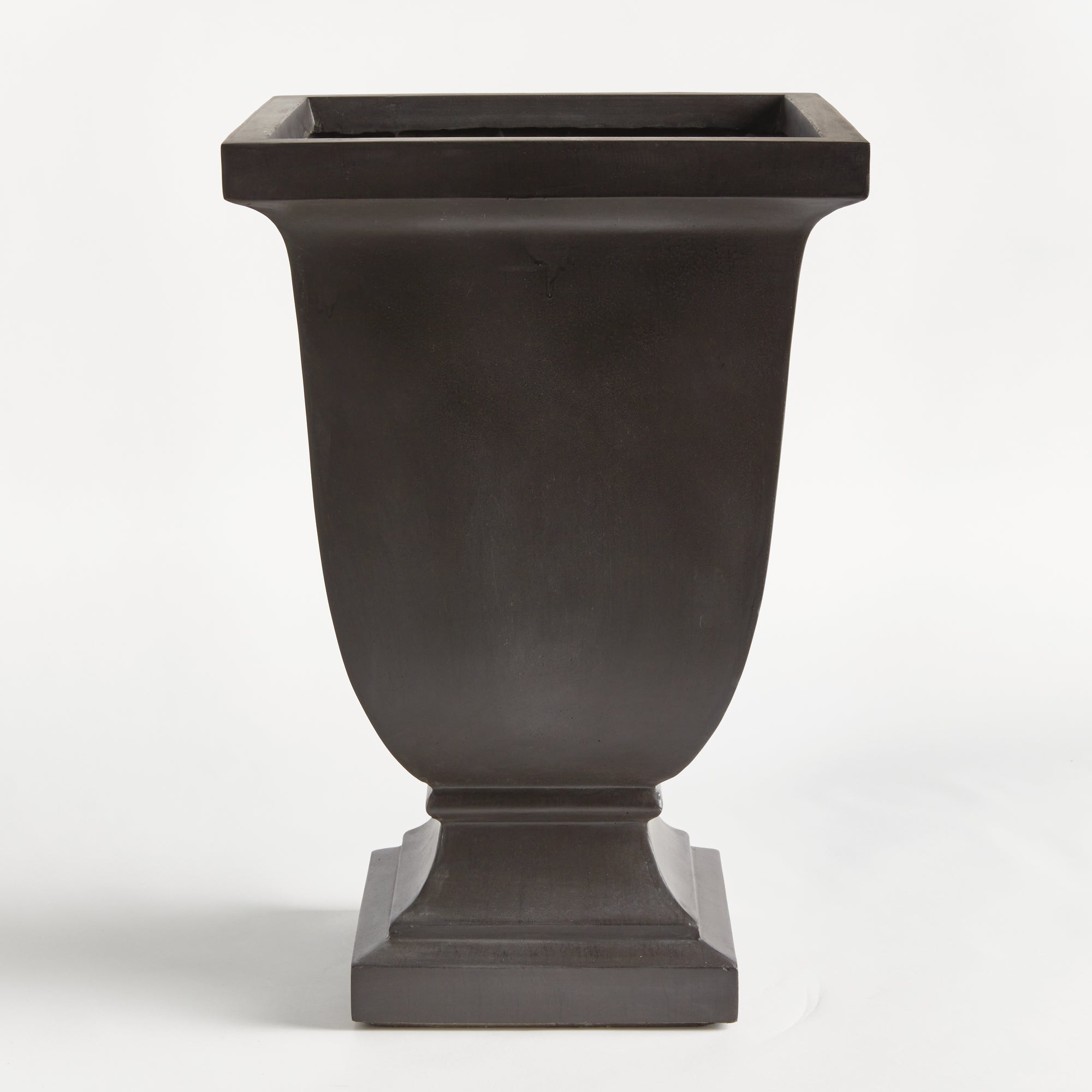 Fibreclay Beckett Sq Footed Planter Large - View 2